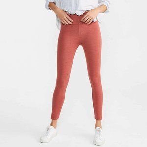 Lou & Grey Back Pocket Ponte Leggings in Rosewood